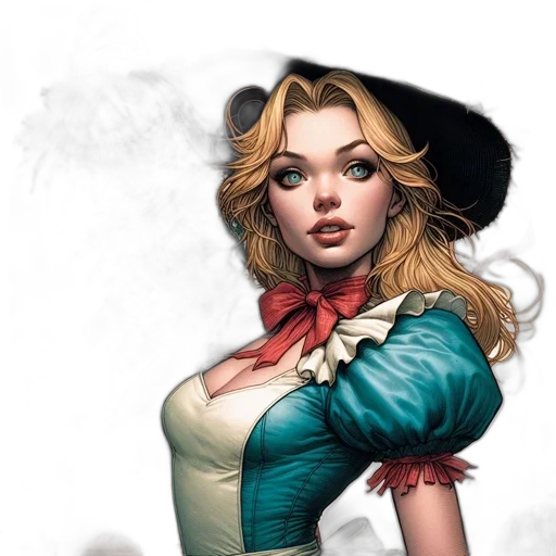 comic book art, fantasy art, concept art, photorealistic transparent PNG cut-out