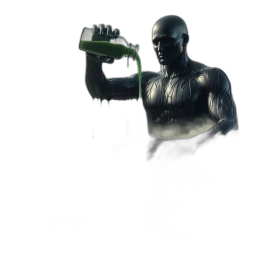 bottle, weapon, robot, sword transparent PNG cut-out