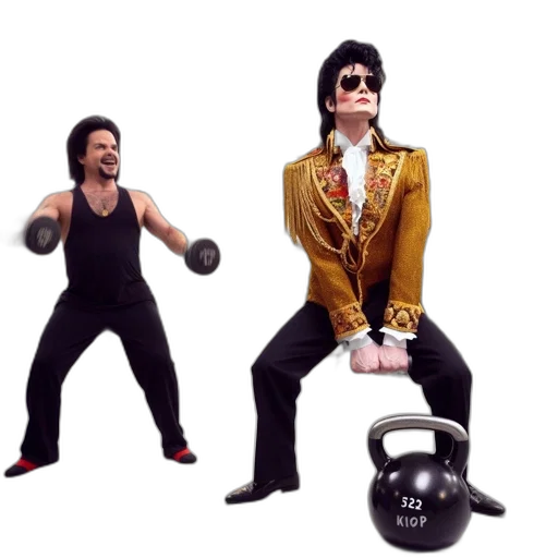 two, people, lift, weights transparent PNG cut-out