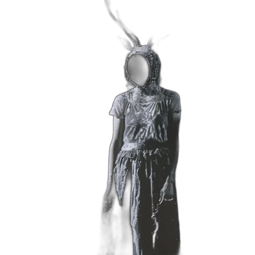 mask, robot, dress, creature transparent PNG cut-out