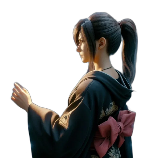 staff, face, dress, jewelry transparent PNG cut-out