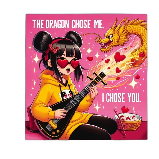 dragon, young, girl, black transparent PNG cut-out