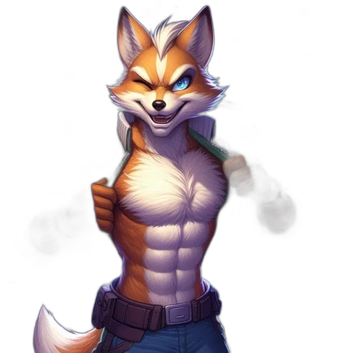 staff, animal, jacket, concept art transparent PNG cut-out