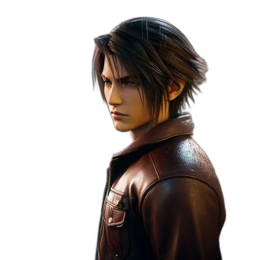 jacket, face, photorealistic, concept art transparent PNG cut-out