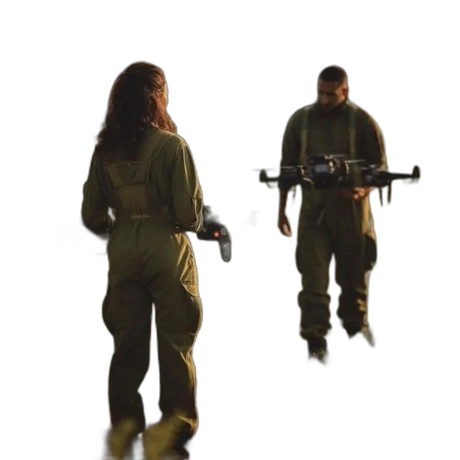 weapon, staff, jacket, concept art transparent PNG cut-out