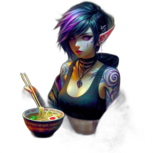 food, jewelry, staff, fantasy art transparent PNG cut-out
