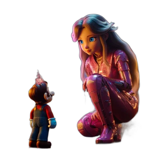 concept art, 3d render, comic book art, outer space transparent PNG cut-out