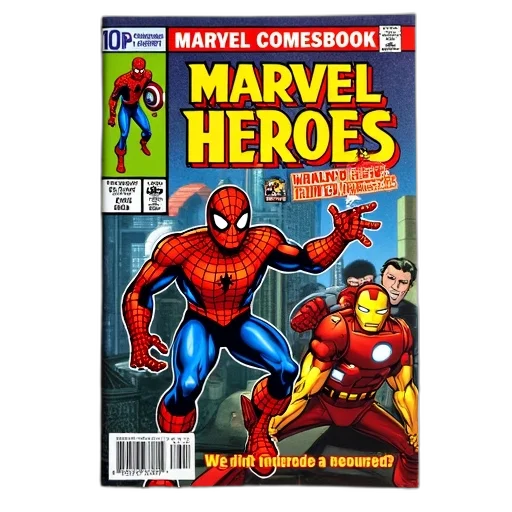 comic book art, concept art, first, issue transparent PNG cut-out