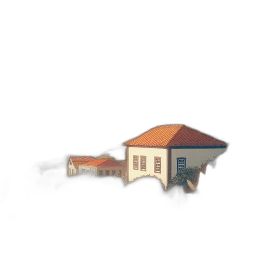 building, umbrella, furniture, robot transparent PNG cut-out