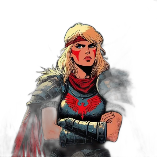comic book art, concept art, fantasy art, pixel art transparent PNG cut-out