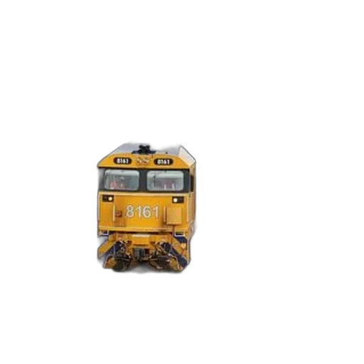 yellow, blue, train, number transparent PNG cut-out