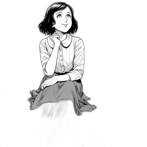 dress, jacket, face, staff transparent PNG cut-out