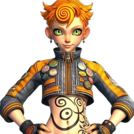 staff, jewelry, concept art, 3d render transparent PNG cut-out
