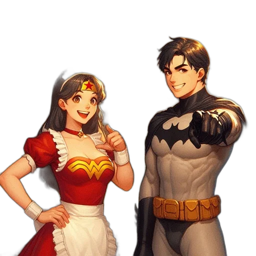 dress, comic book art, concept art, pixel art transparent PNG cut-out