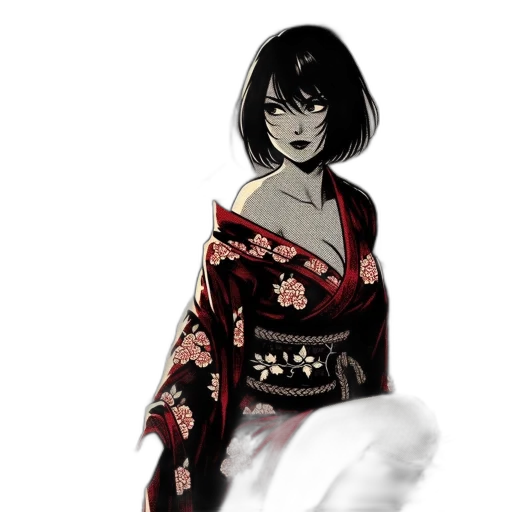 dress, flower, staff, face transparent PNG cut-out