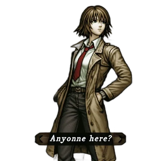 jacket, animal, staff, weapon transparent PNG cut-out