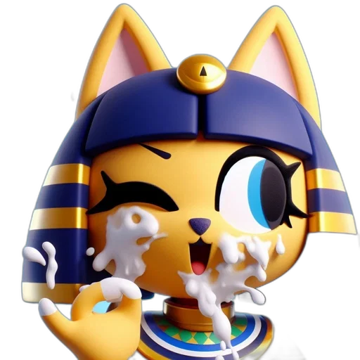 staff, mask, 3d render, concept art transparent PNG cut-out