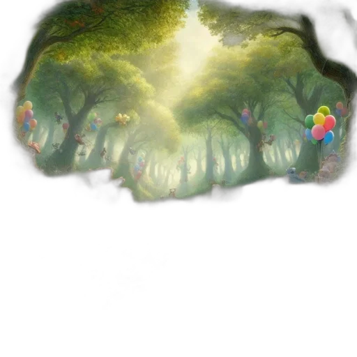 tree, mask, creature, crown transparent PNG cut-out