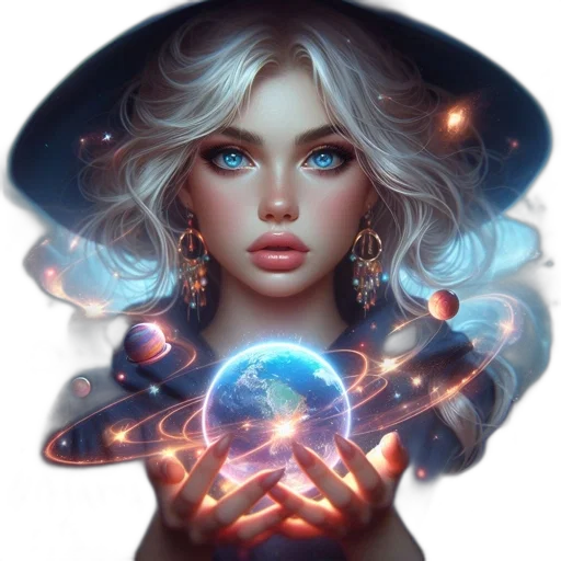 jewelry, face, crown, fantasy art transparent PNG cut-out