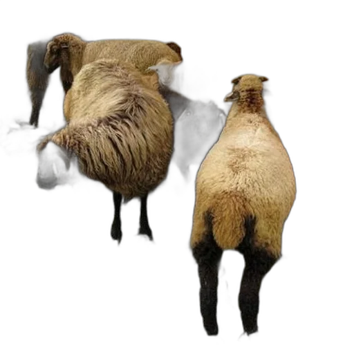 animal, creature, hair, furniture transparent PNG cut-out