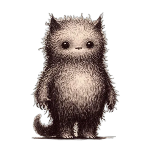 creature, animal, staff, robot transparent PNG cut-out