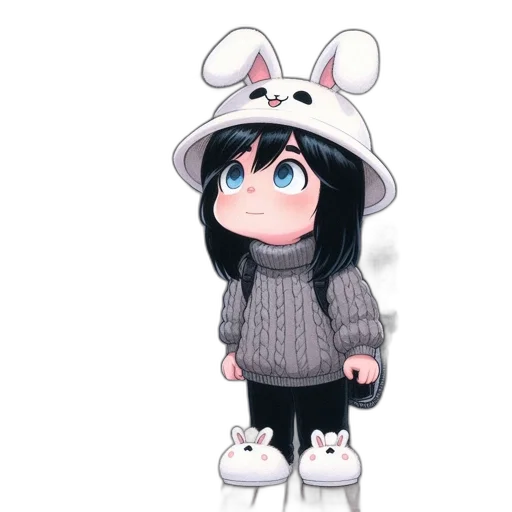 hat, creature, animal, jacket transparent PNG cut-out