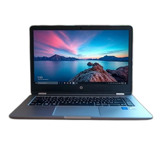 notebook, computer, elitebook transparent PNG cut-out