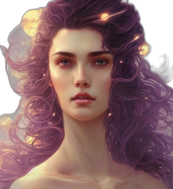 crown, face, hair, jewelry transparent PNG cut-out