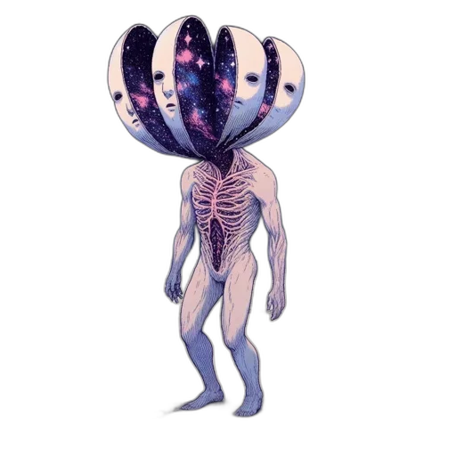 creature, robot, animal, mask transparent PNG cut-out