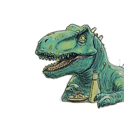 dragon, creature, concept art, watercolor transparent PNG cut-out