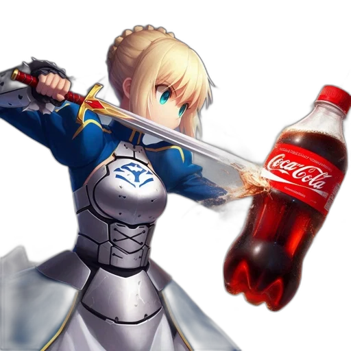 bottle, weapon, sword, robot transparent PNG cut-out