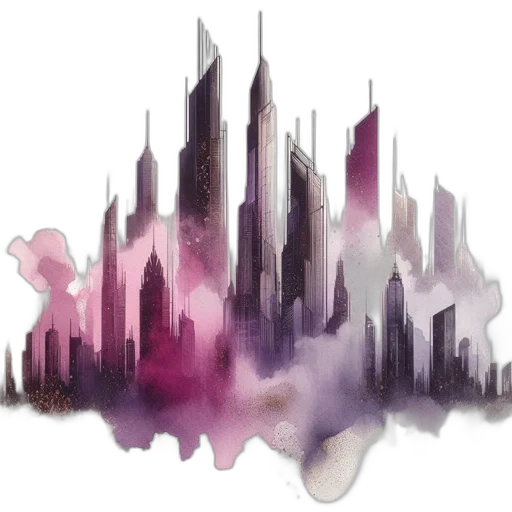 building, crown, hair, watercolor transparent PNG cut-out