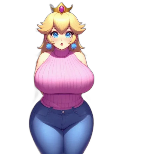 dress, crown, pixel art, concept art transparent PNG cut-out