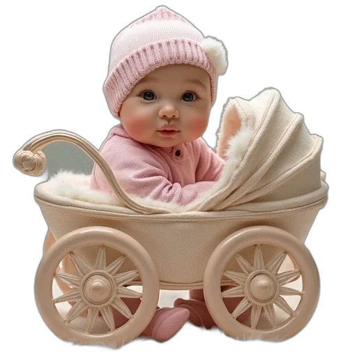 hat, car, photorealistic, oil painting transparent PNG cut-out