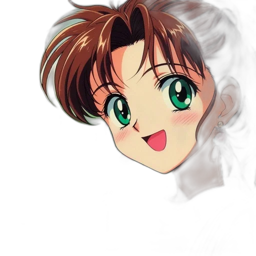 face, mask, hair, anime transparent PNG cut-out