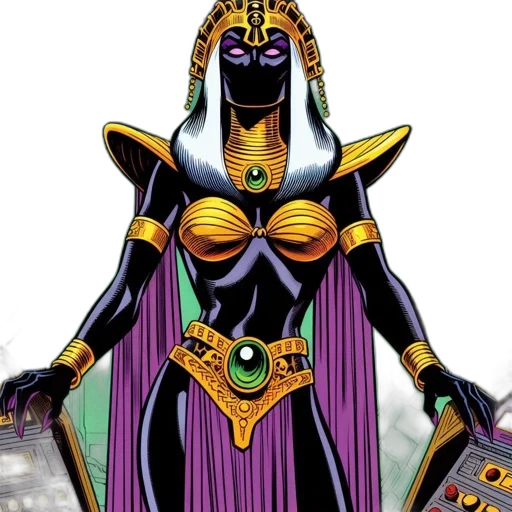 jewelry, crown, mask, staff transparent PNG cut-out