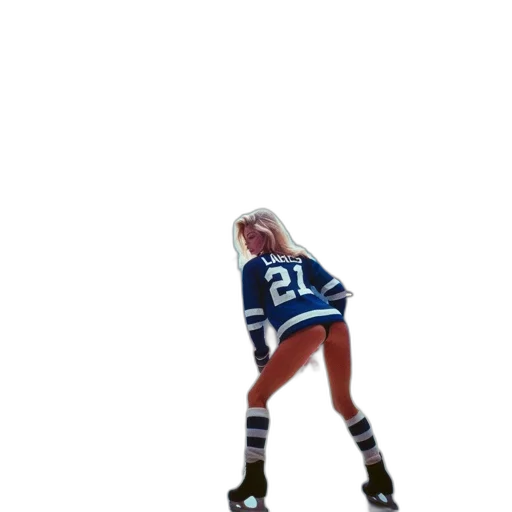 jacket, hair, robot, 3d render transparent PNG cut-out