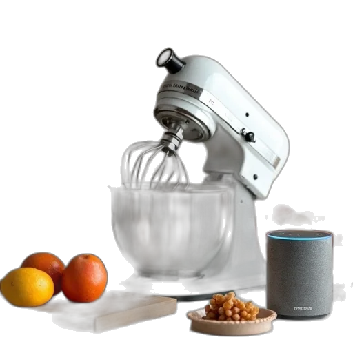 robot, food, various, kitchen transparent PNG cut-out