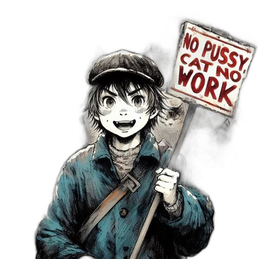staff, weapon, face, hat transparent PNG cut-out