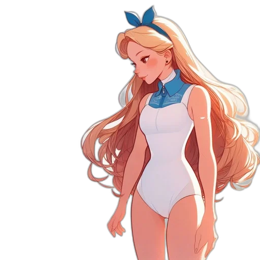 dress, concept art, anime, pixel art transparent PNG cut-out