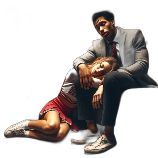 shoes, jacket, concept art, photorealistic transparent PNG cut-out