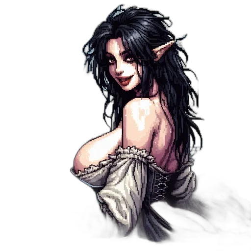 dragon, fantasy art, concept art, pixel art transparent PNG cut-out