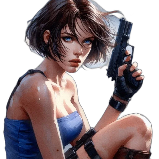 weapon, comic book art, cyberpunk, concept art transparent PNG cut-out
