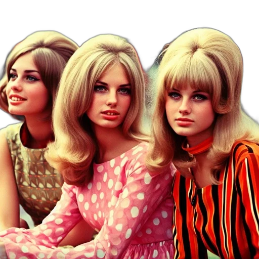 hair, photorealistic, comic book art, three transparent PNG cut-out