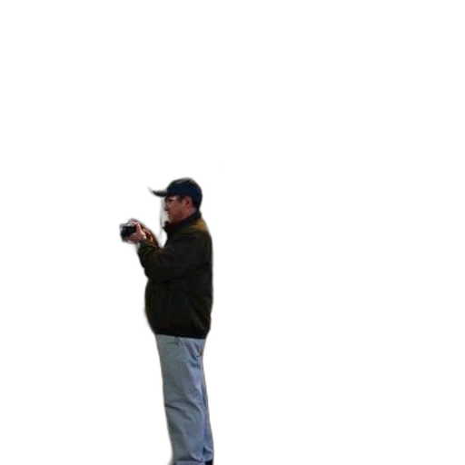staff, weapon, jacket, hat transparent PNG cut-out