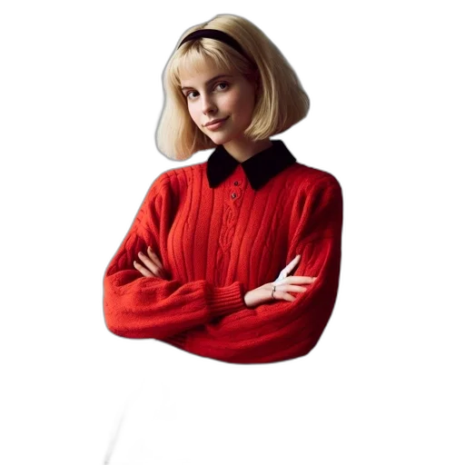 jacket, dress, hair, robot transparent PNG cut-out