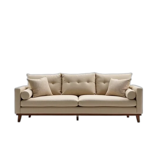 furniture, 3d render, photorealistic, earth tones transparent PNG cut-out