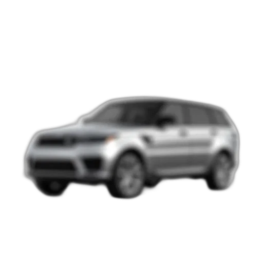 car, 3d render, photorealistic, pixel art transparent PNG cut-out