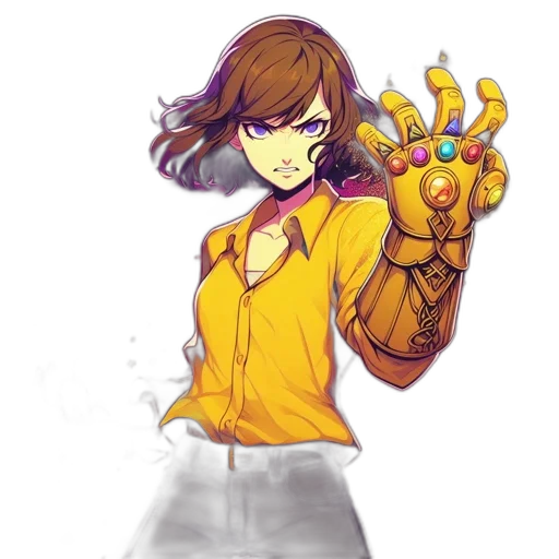 weapon, staff, robot, jacket transparent PNG cut-out