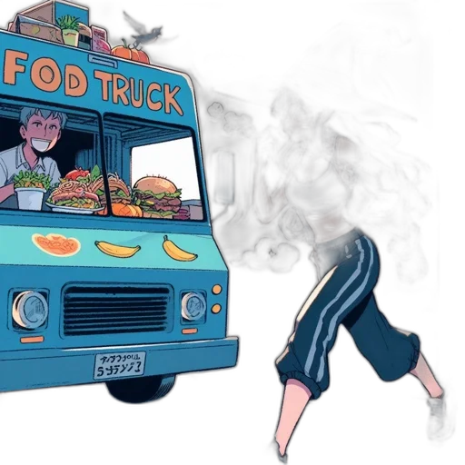 food, concept art, watercolor, cartoon transparent PNG cut-out